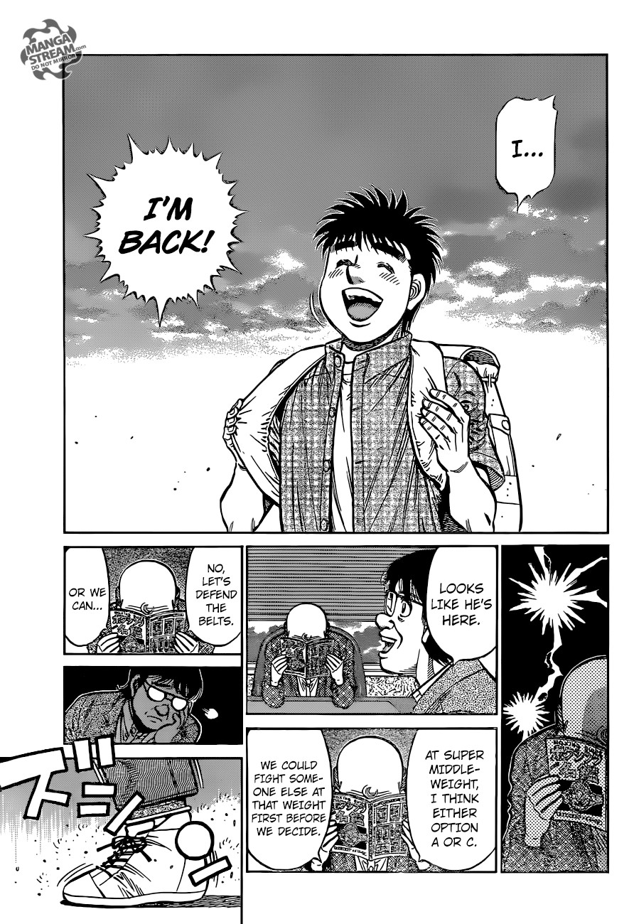 HAJIME NO IPPO Chapter 1161 - Page 13