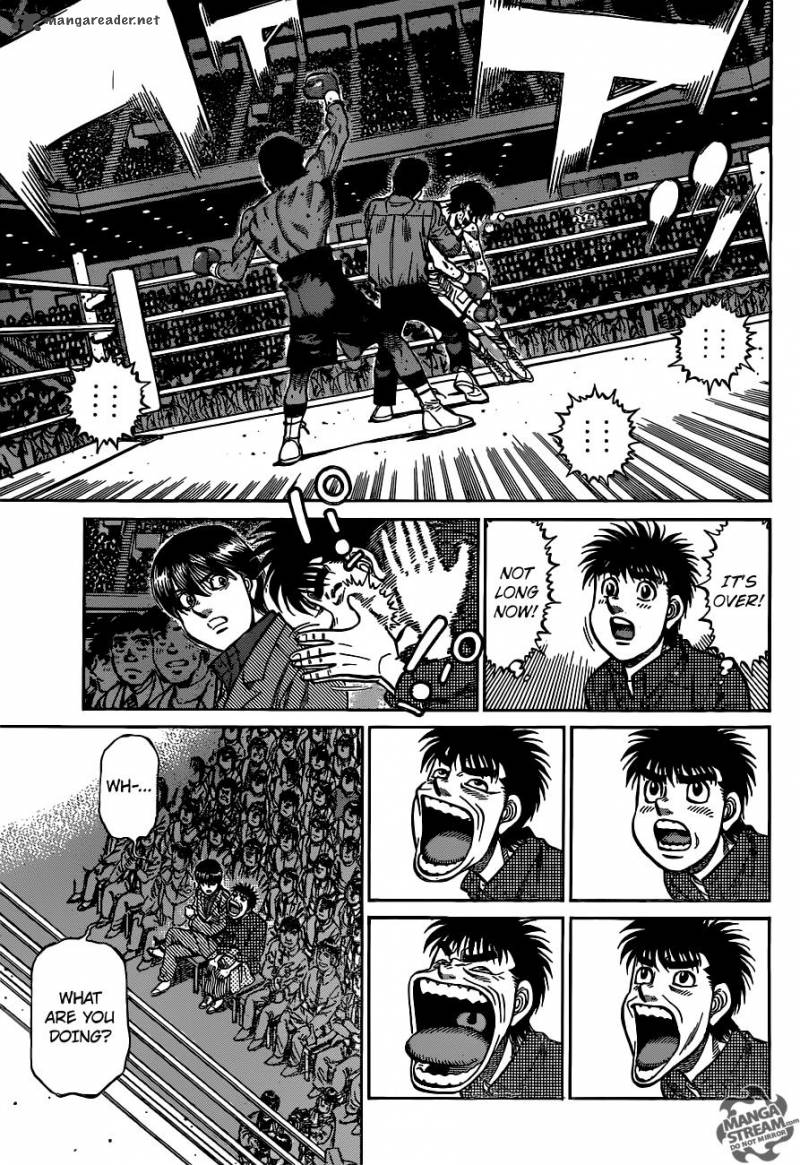 HAJIME NO IPPO Chapter 1168 - Page 12