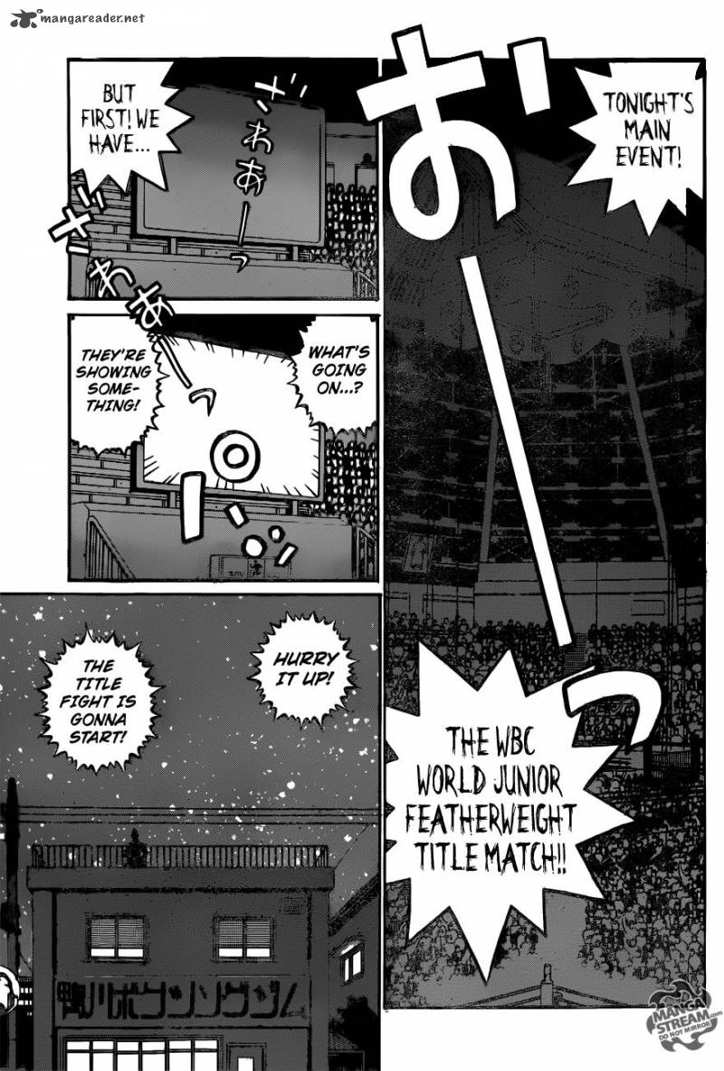 HAJIME NO IPPO Chapter 1168 - Page 14