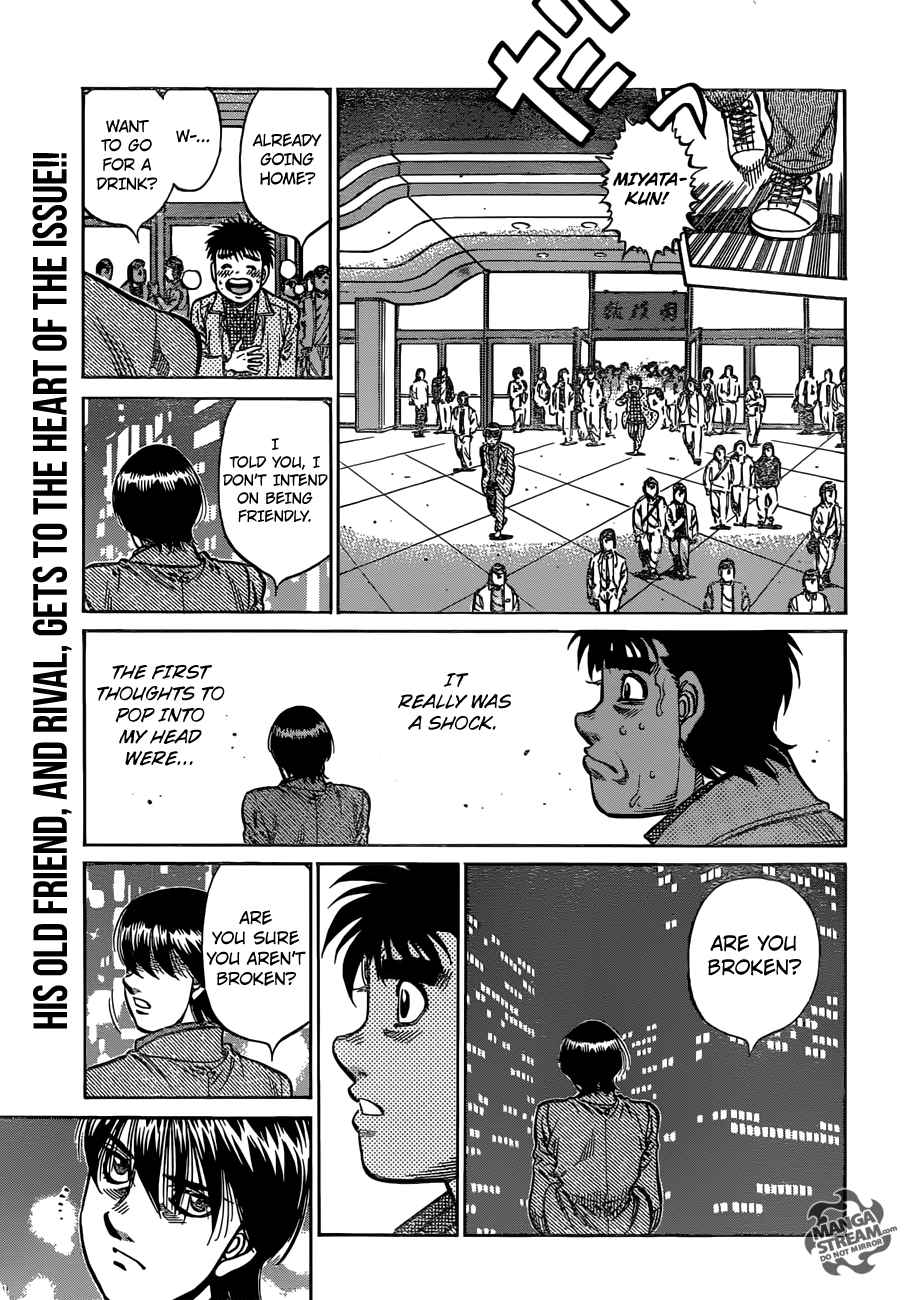 HAJIME NO IPPO Chapter 1170 - Page 15