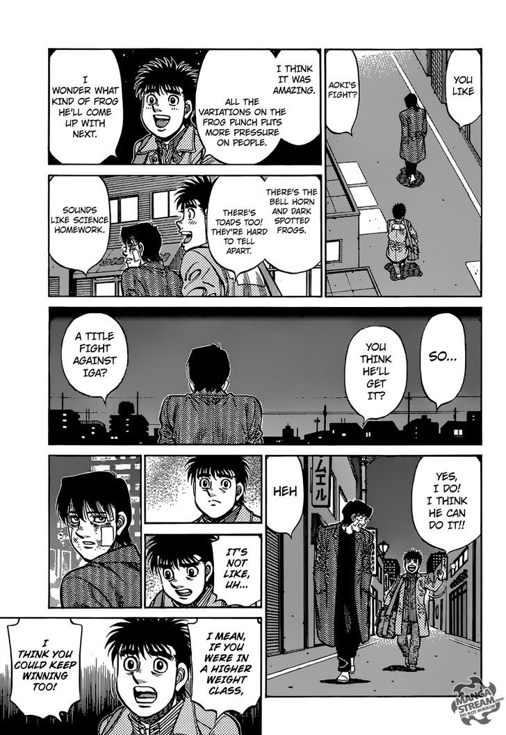 HAJIME NO IPPO Chapter 1172 - Page 11