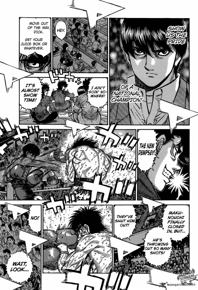 HAJIME NO IPPO Chapter 1189 - Page 13