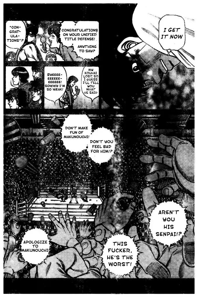 HAJIME NO IPPO Chapter 1205 - Page 10
