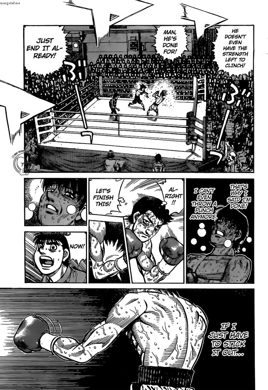 HAJIME NO IPPO Chapter 1223 - Page 15
