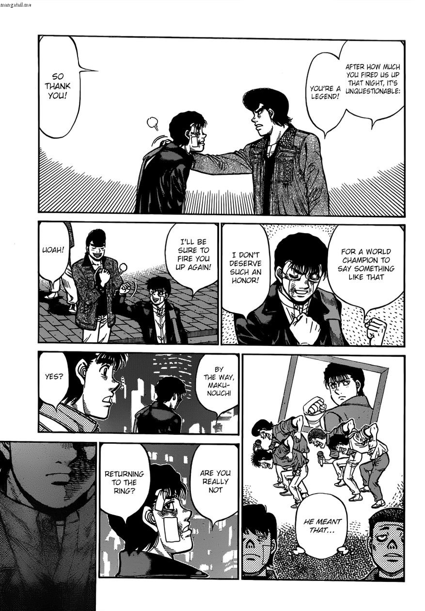HAJIME NO IPPO Chapter 1224 - Page 14