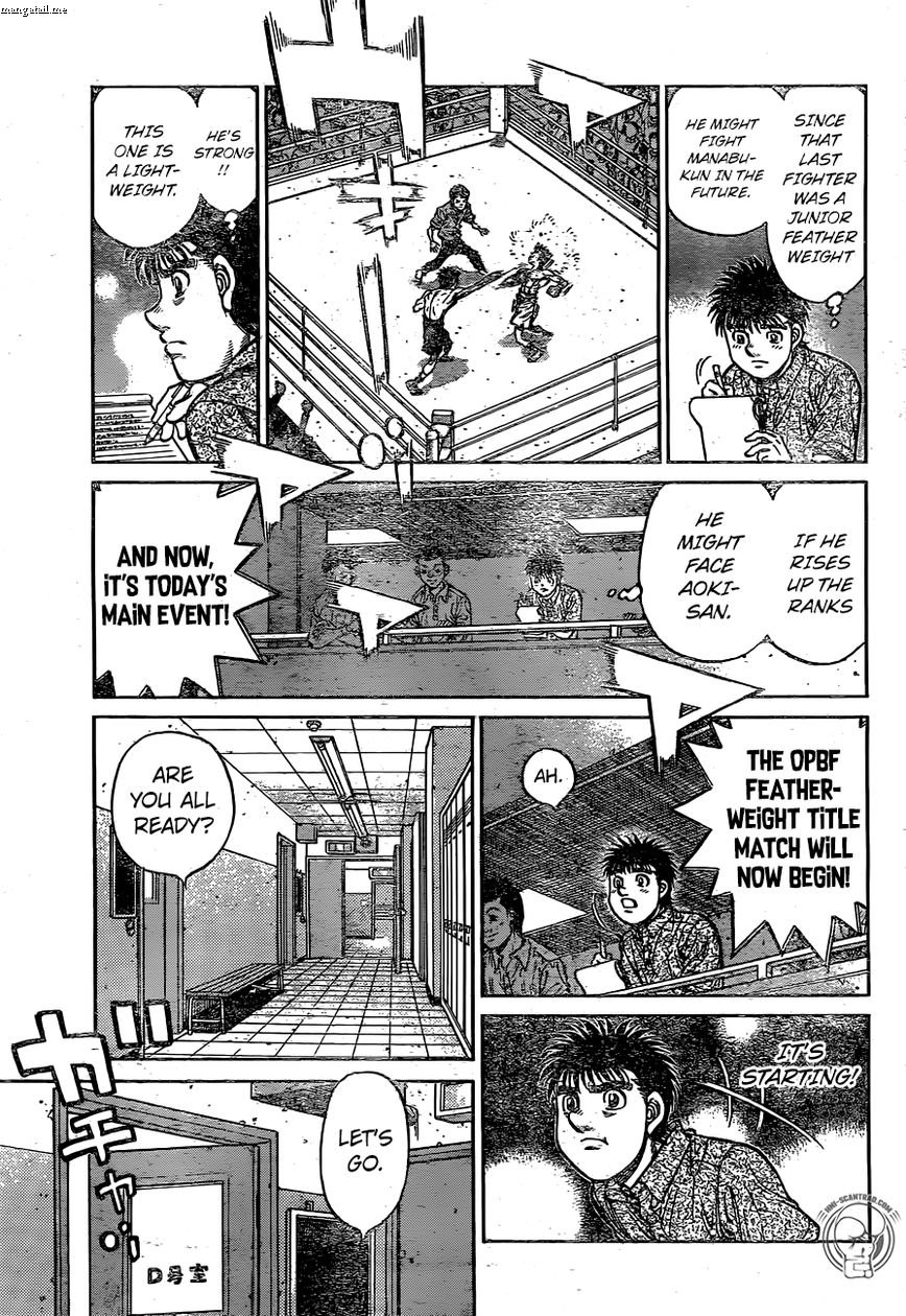 HAJIME NO IPPO Chapter 1229 - Page 17