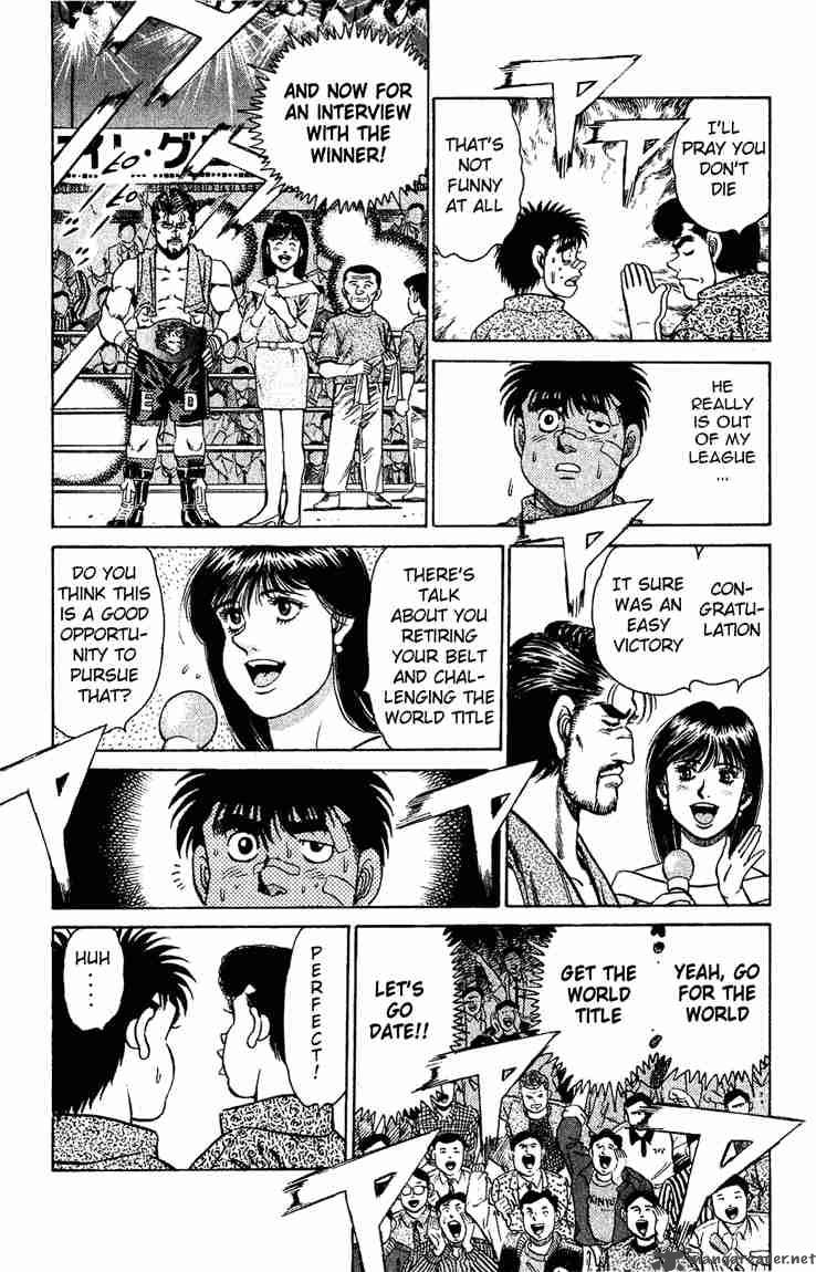 HAJIME NO IPPO Chapter 124 - Page 18