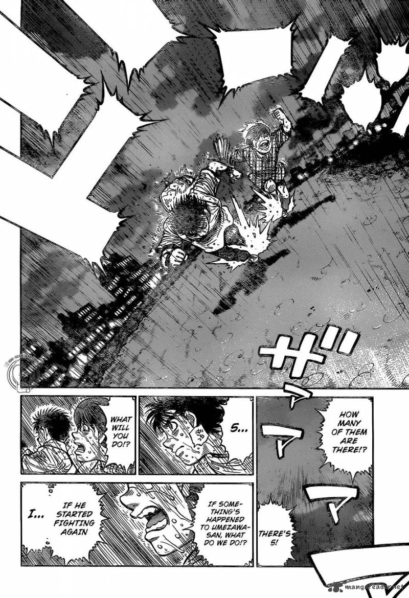 HAJIME NO IPPO Chapter 1242 - Page 4