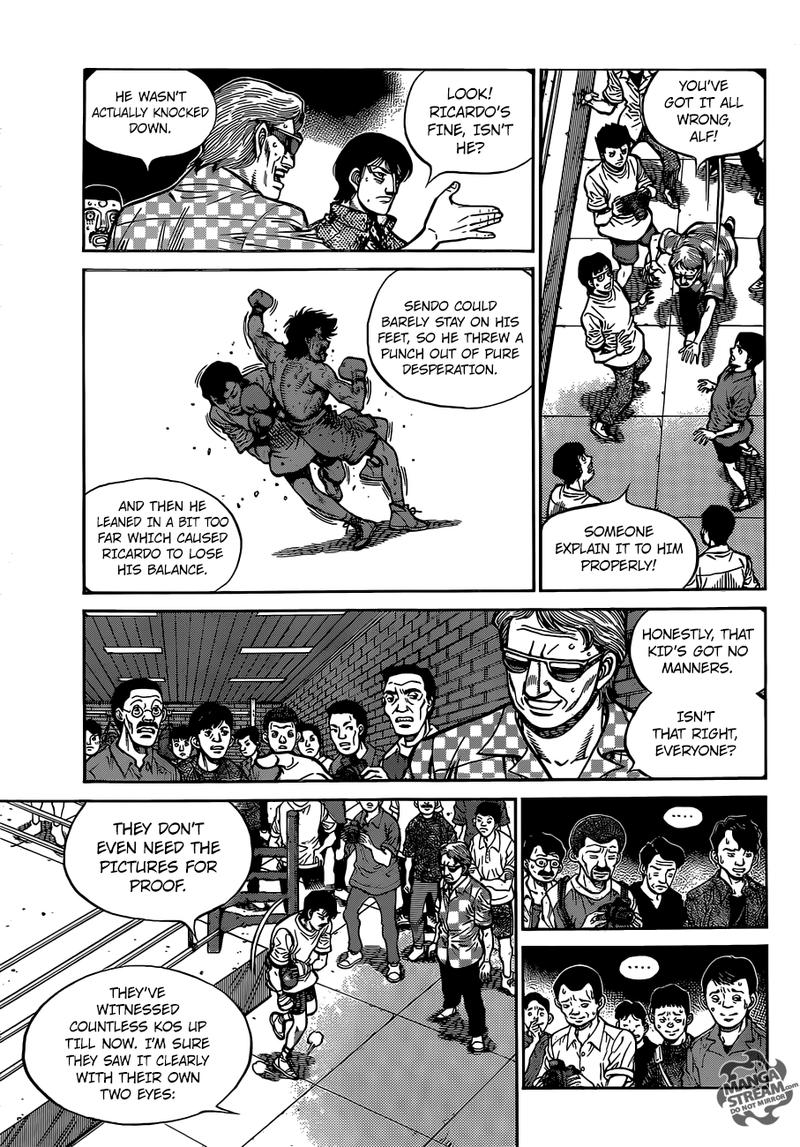 HAJIME NO IPPO Chapter 1275 - Page 8