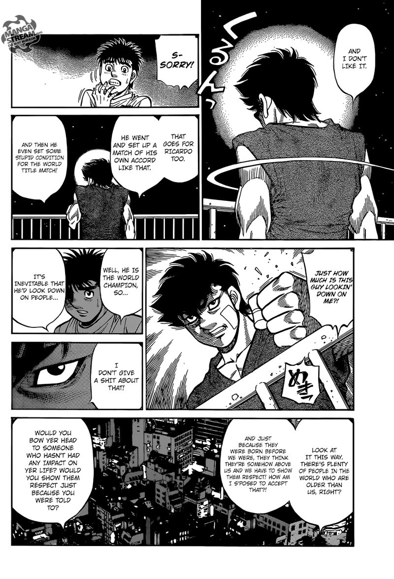 HAJIME NO IPPO Chapter 1278 - Page 15