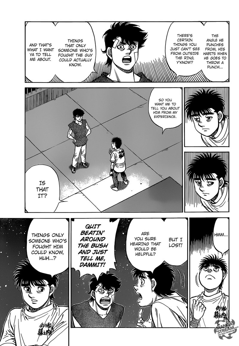 HAJIME NO IPPO Chapter 1279 - Page 3