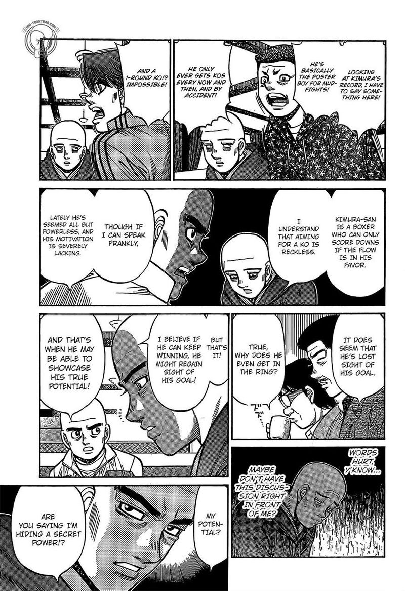 HAJIME NO IPPO Chapter 1285 - Page 3