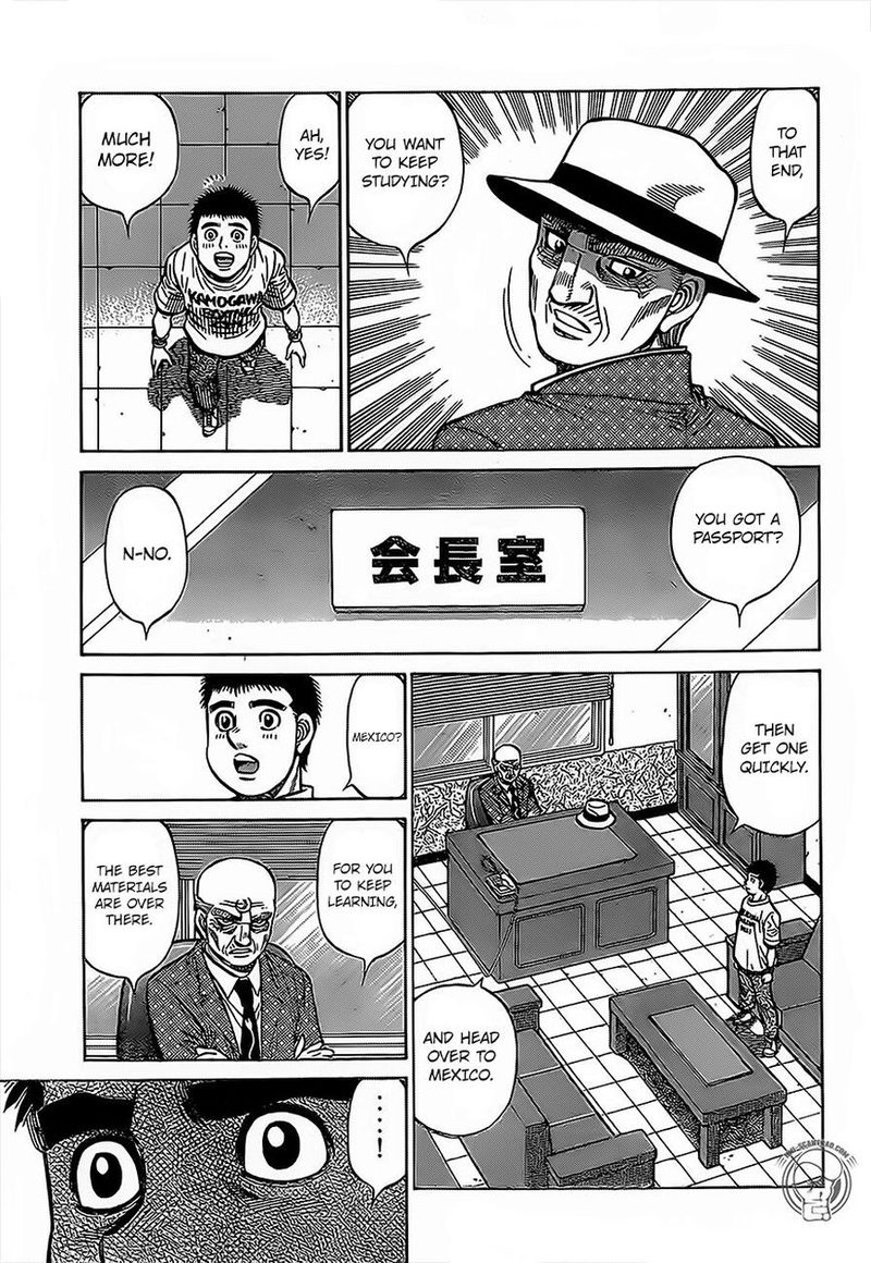 HAJIME NO IPPO Chapter 1291 - Page 14