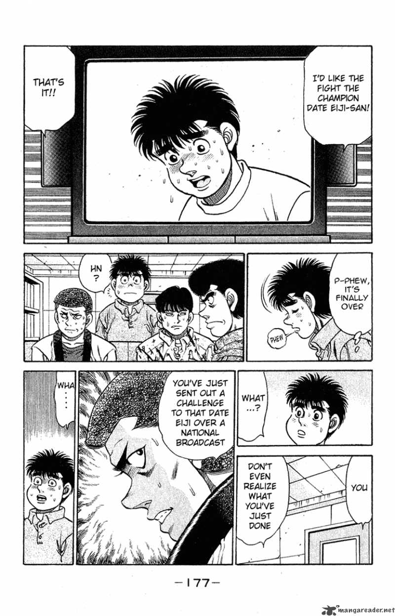 HAJIME NO IPPO Chapter 132 - Page 14