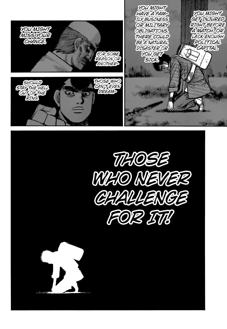 HAJIME NO IPPO Chapter 1320 - Page 12
