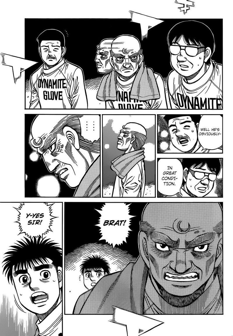 HAJIME NO IPPO Chapter 1337 - Page 15