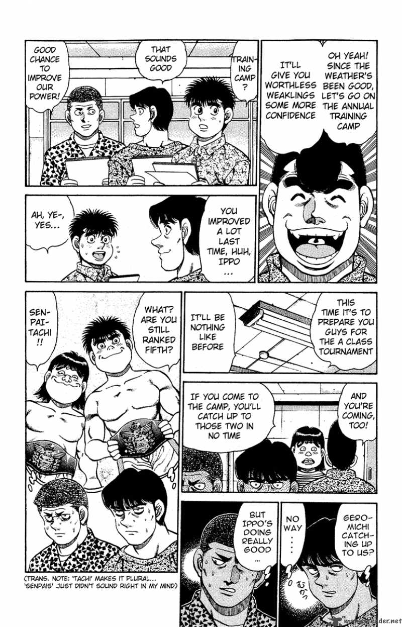 HAJIME NO IPPO Chapter 134 - Page 10