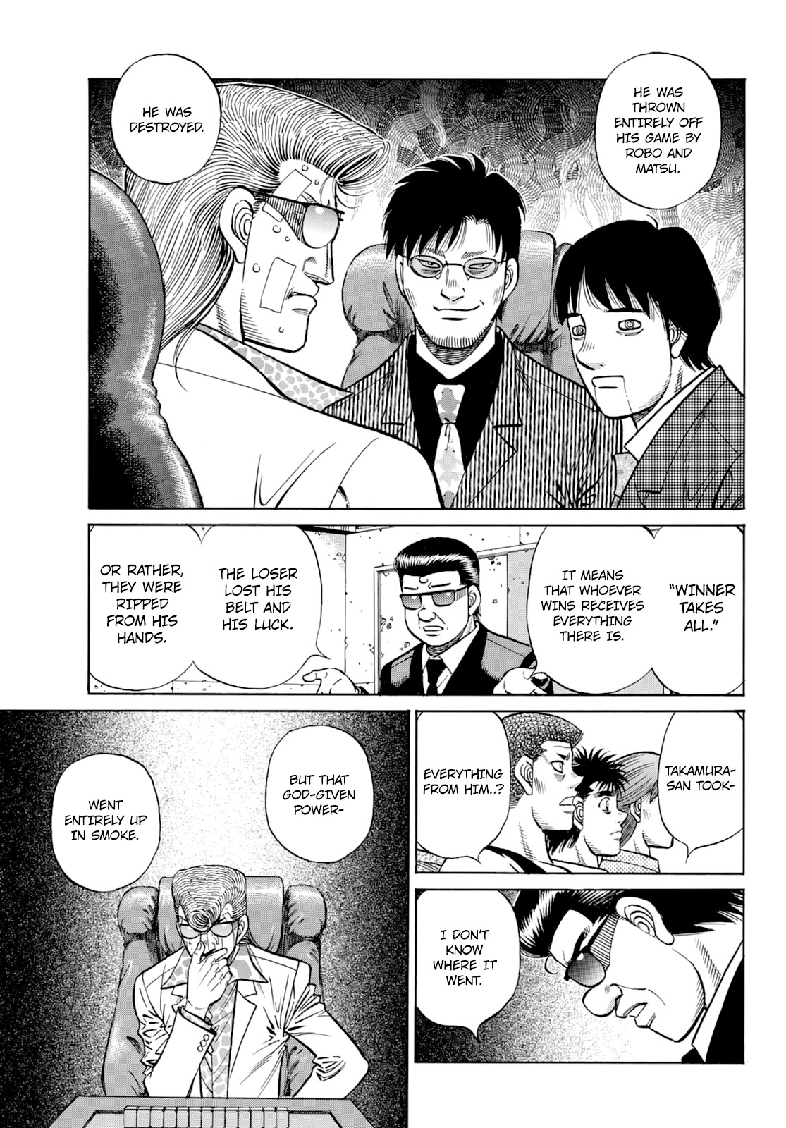 HAJIME NO IPPO Chapter 1350 - Page 13