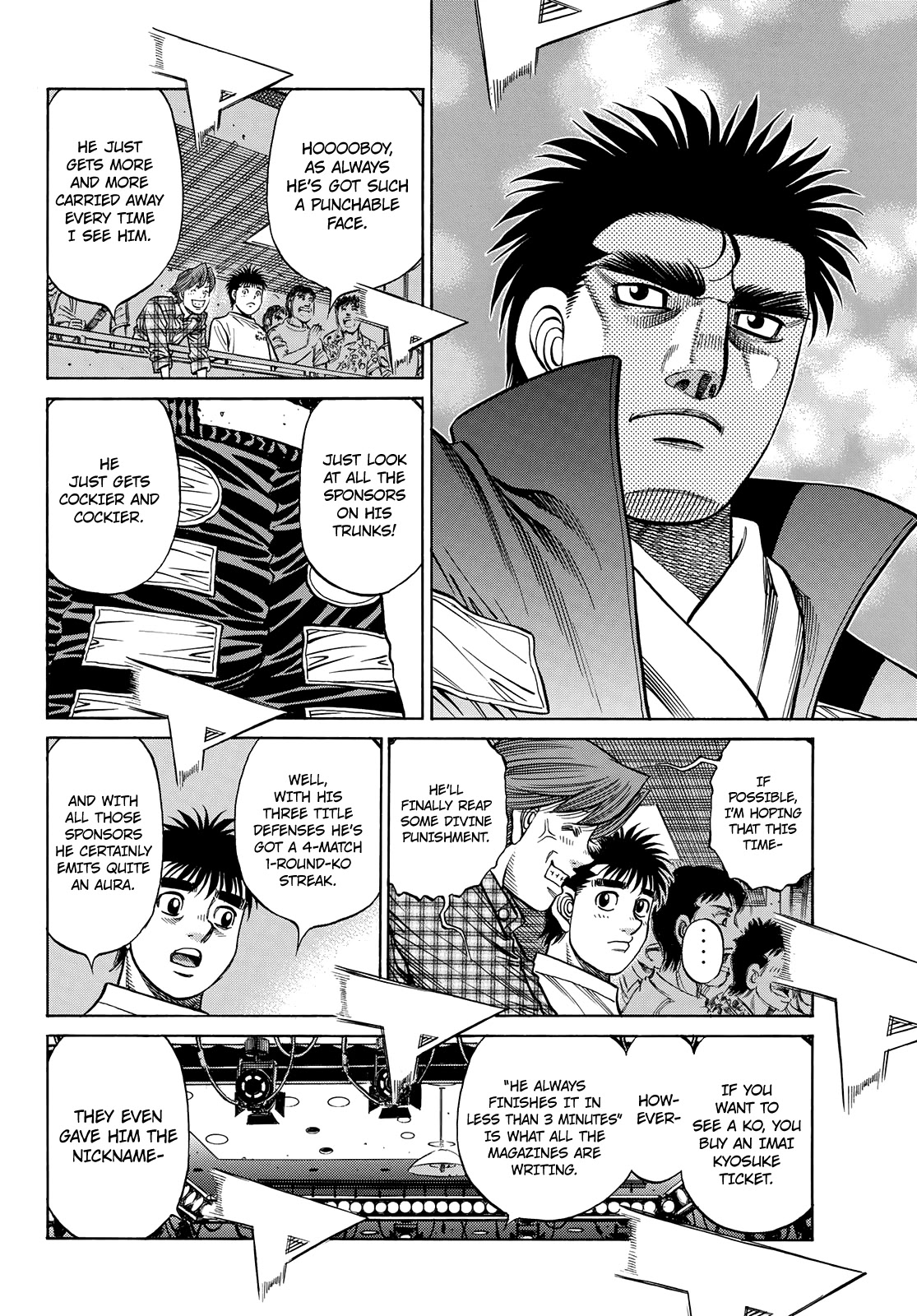 HAJIME NO IPPO Chapter 1353 - Page 12