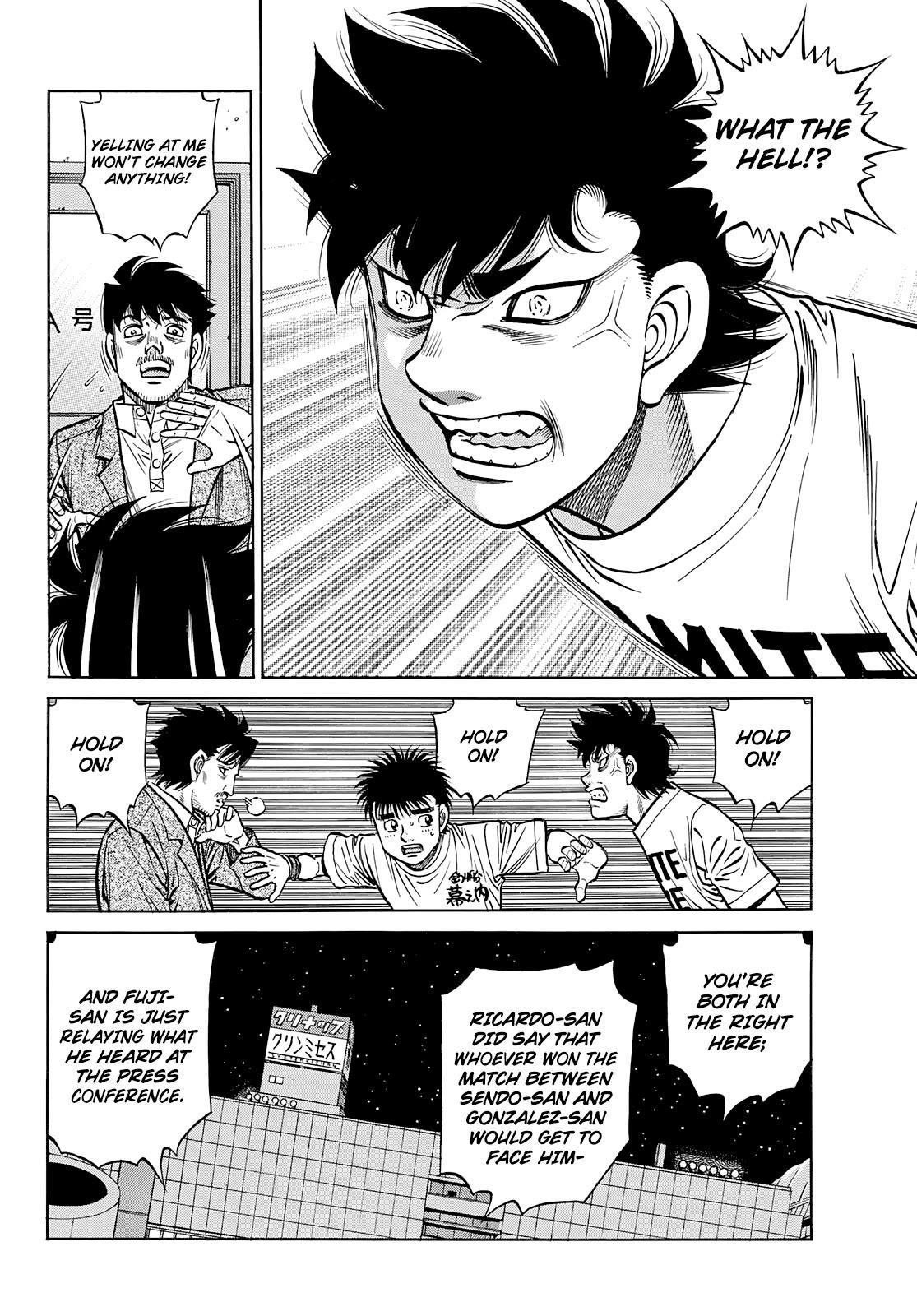 HAJIME NO IPPO Chapter 1358 - Page 2