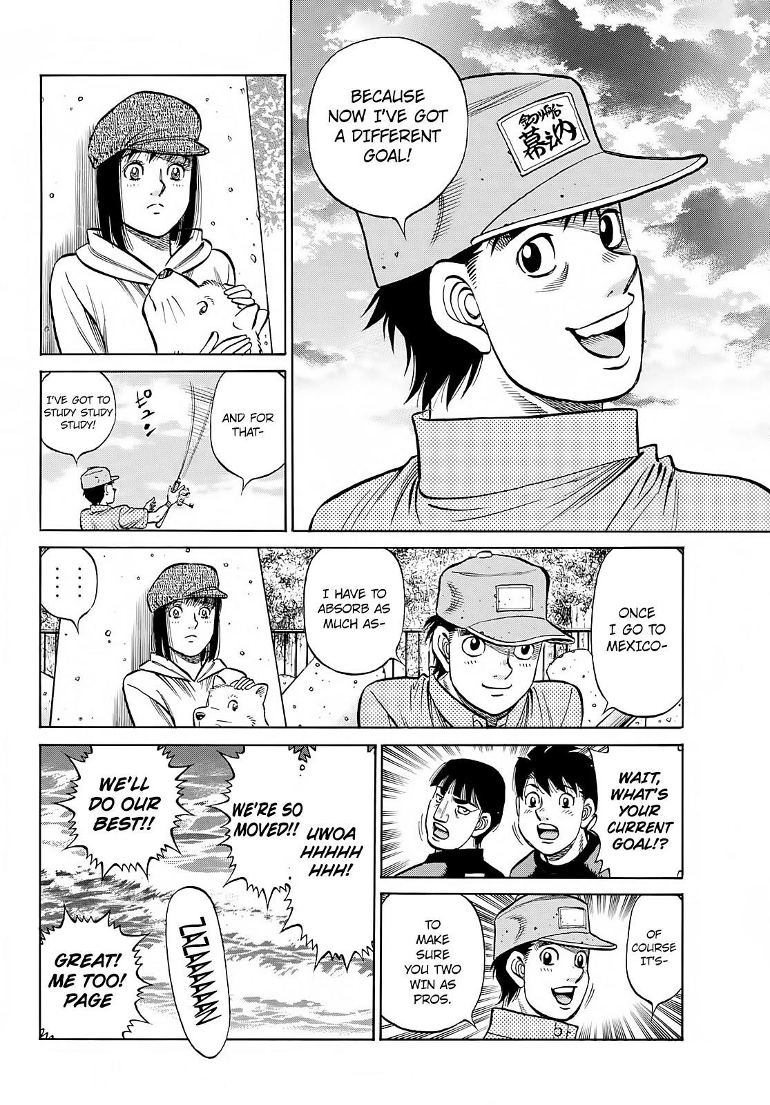 HAJIME NO IPPO Chapter 1380 - Page 2