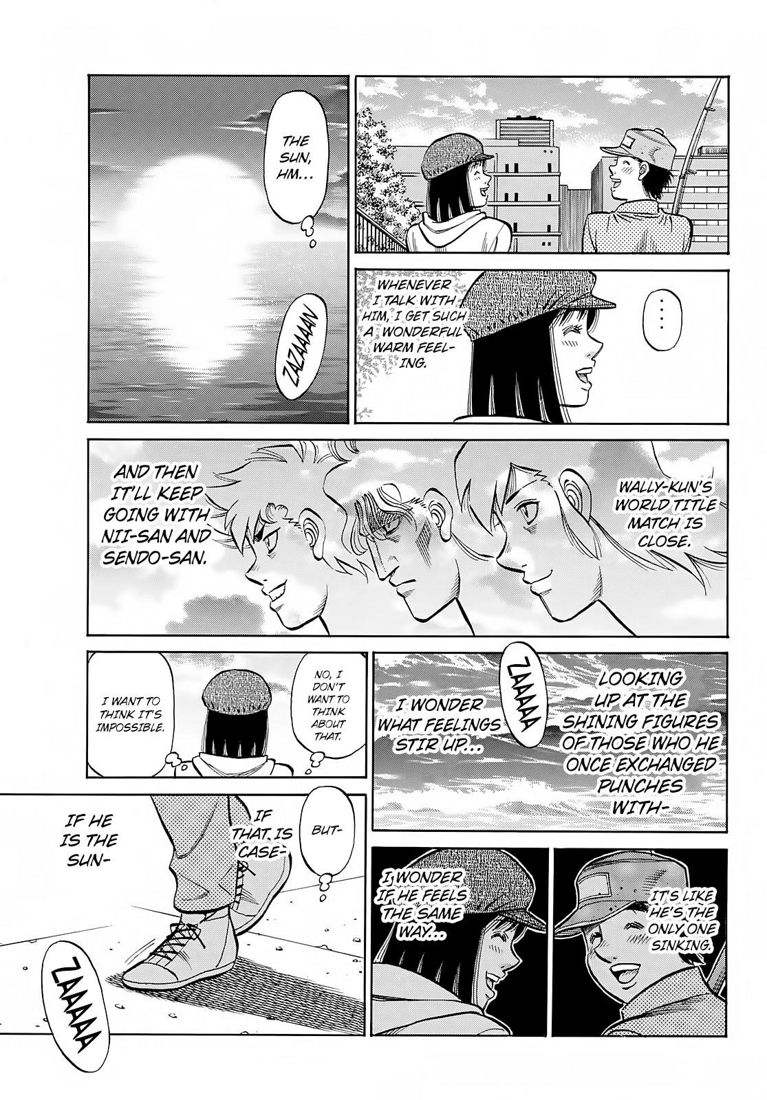 HAJIME NO IPPO Chapter 1380 - Page 7