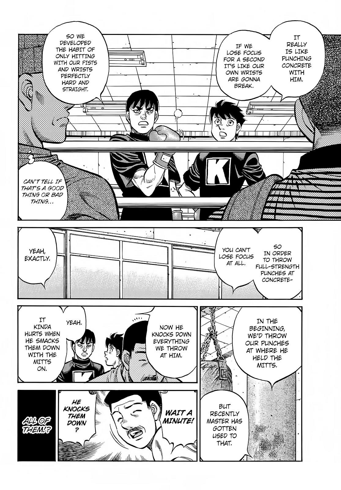HAJIME NO IPPO Chapter 1381 - Page 4