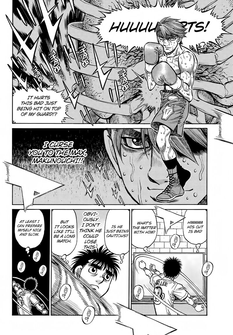 HAJIME NO IPPO Chapter 1391 - Page 4