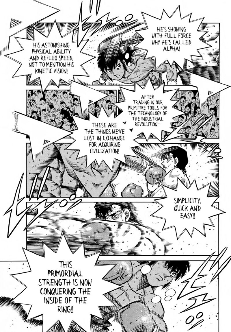 HAJIME NO IPPO Chapter 1402 - Page 13