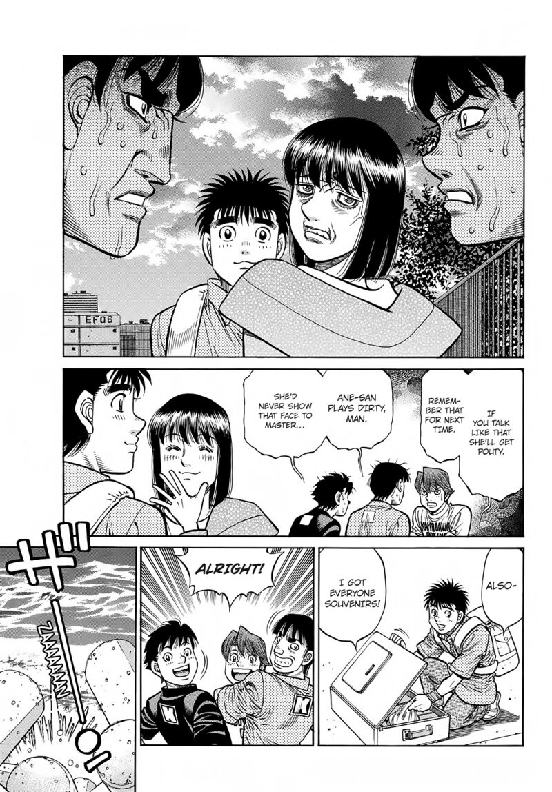 HAJIME NO IPPO Chapter 1414 - Page 5