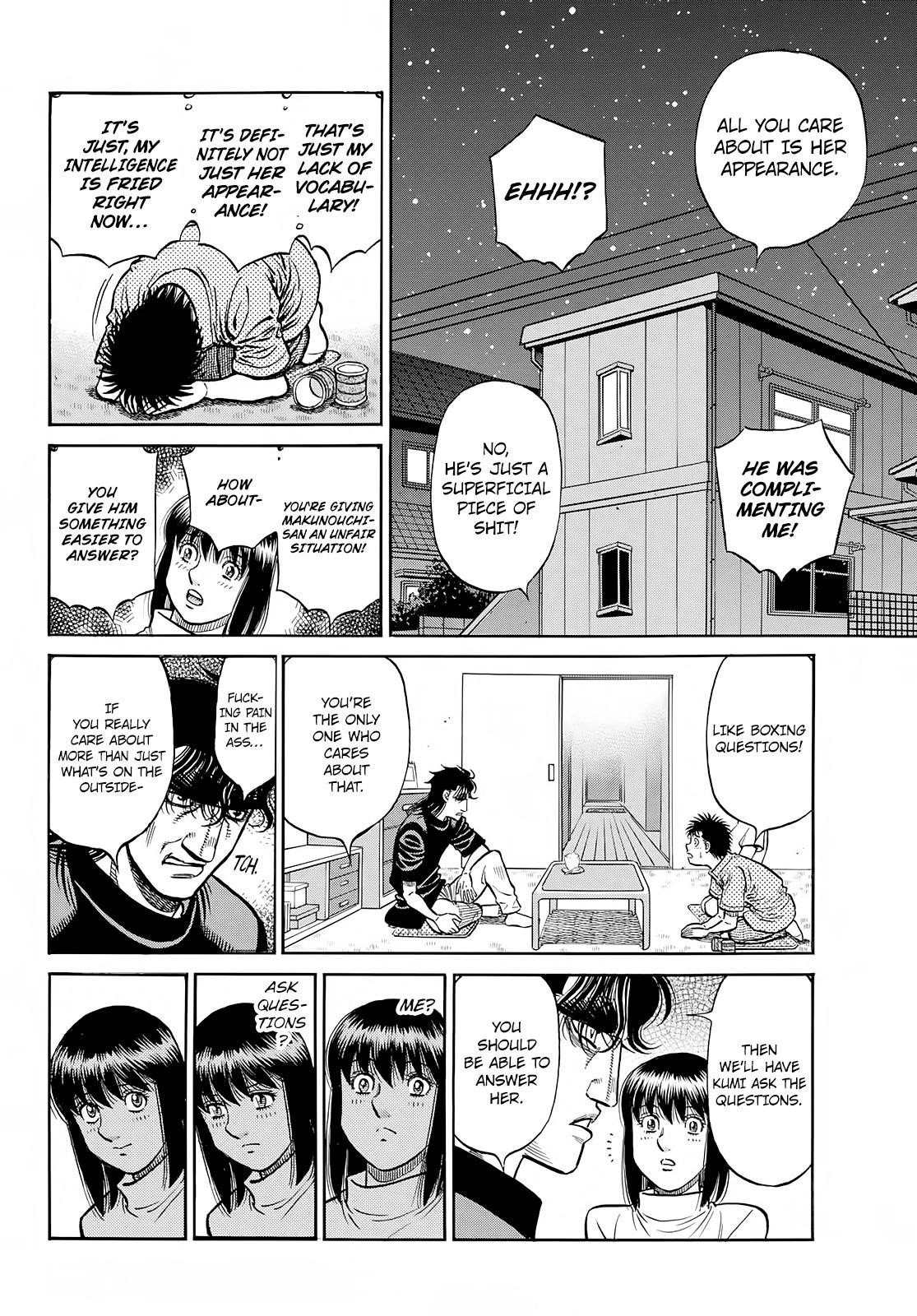 HAJIME NO IPPO Chapter 1421 - Page 12