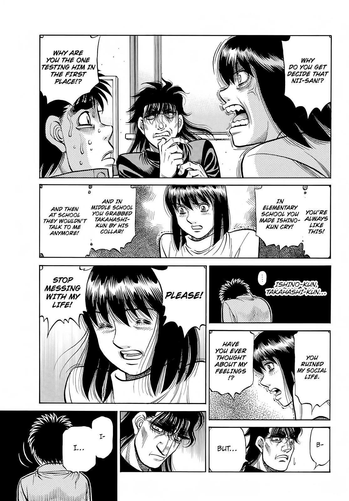 HAJIME NO IPPO Chapter 1421 - Page 15