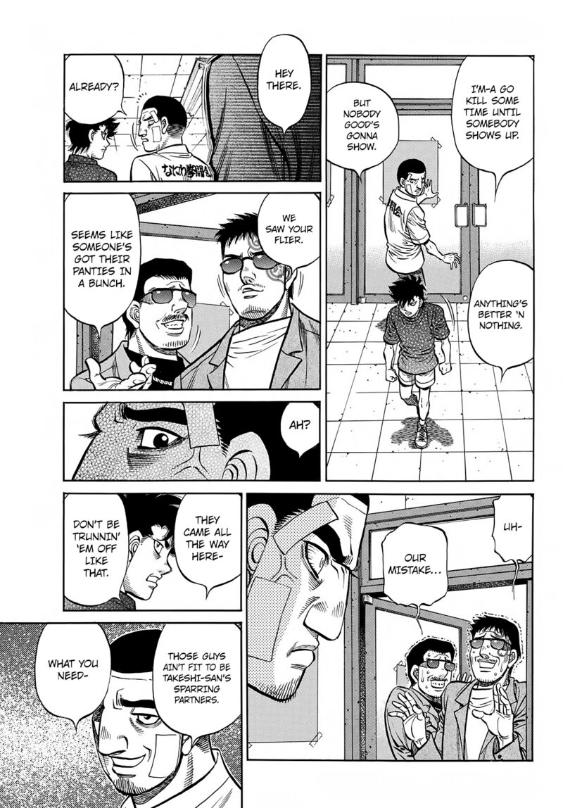 HAJIME NO IPPO Chapter 1423 - Page 11
