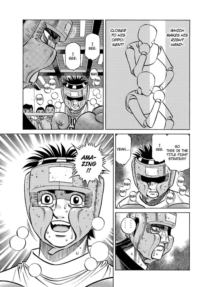 HAJIME NO IPPO Chapter 1439 - Page 3