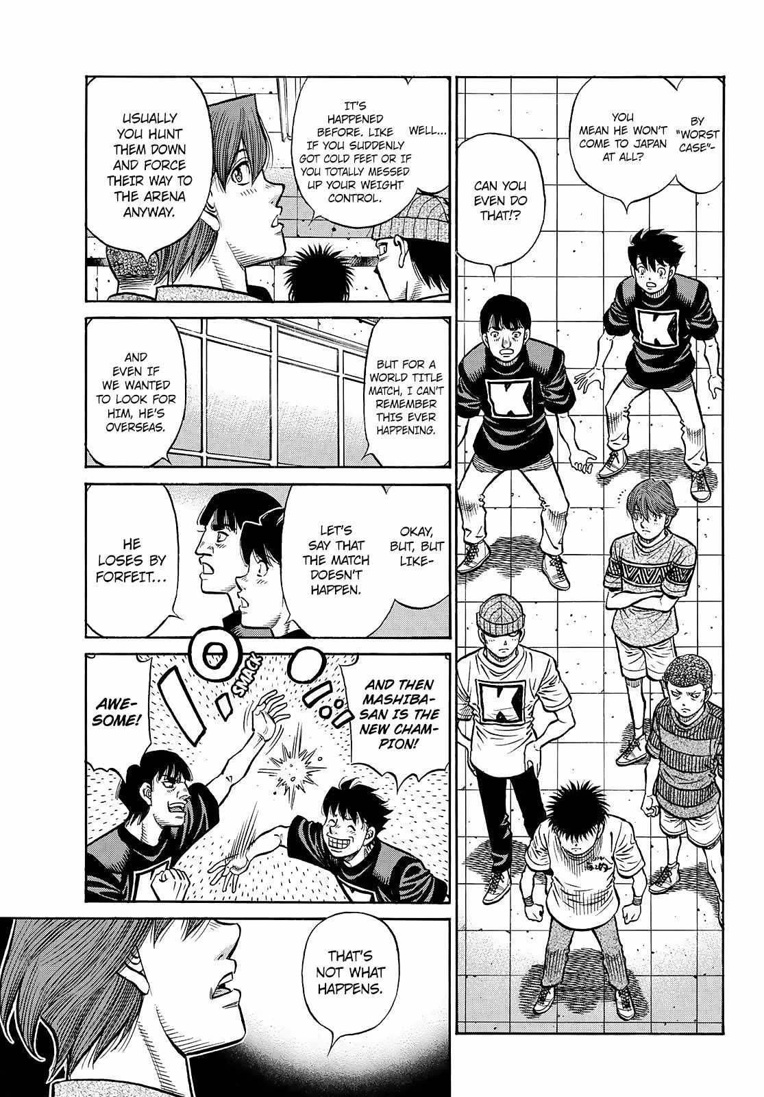 HAJIME NO IPPO Chapter 1444 - Page 9