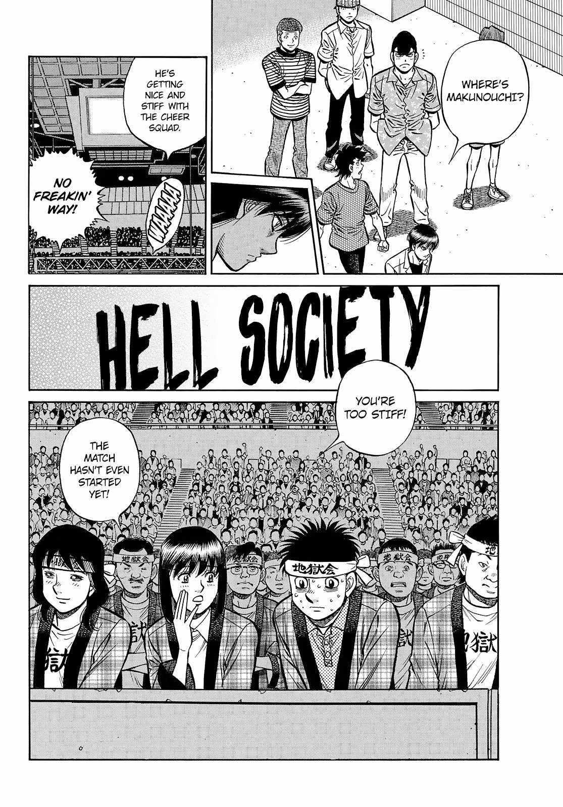 HAJIME NO IPPO Chapter 1450 - Page 4