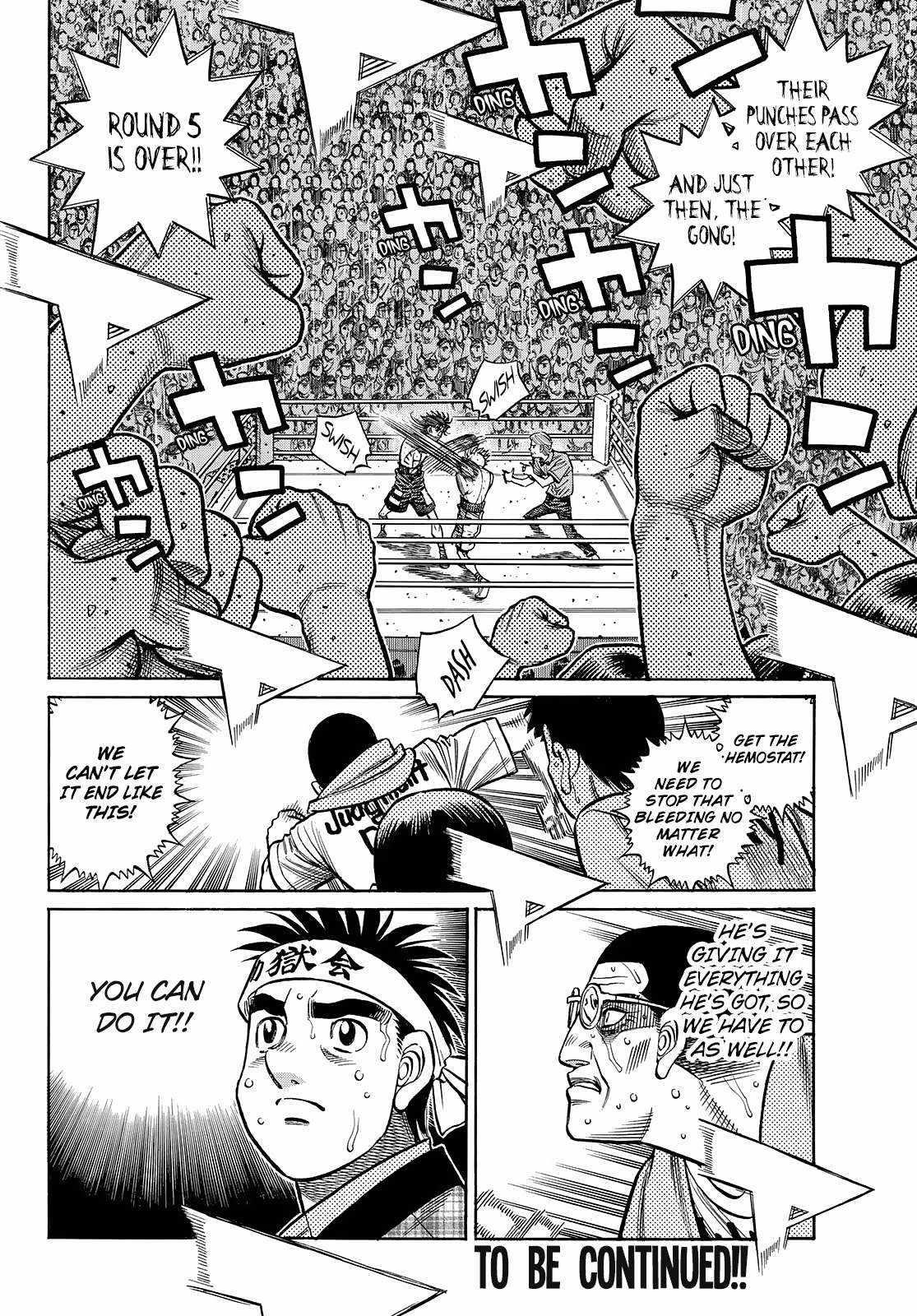 HAJIME NO IPPO Chapter 1468 - Page 12