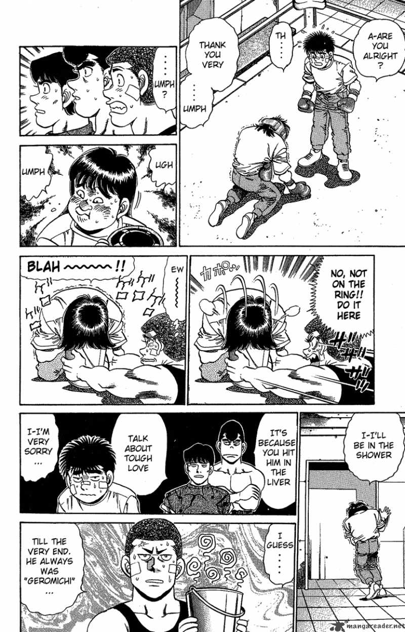 HAJIME NO IPPO Chapter 150 - Page 14