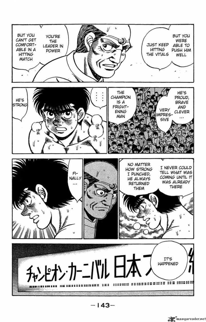 HAJIME NO IPPO Chapter 186 - Page 3