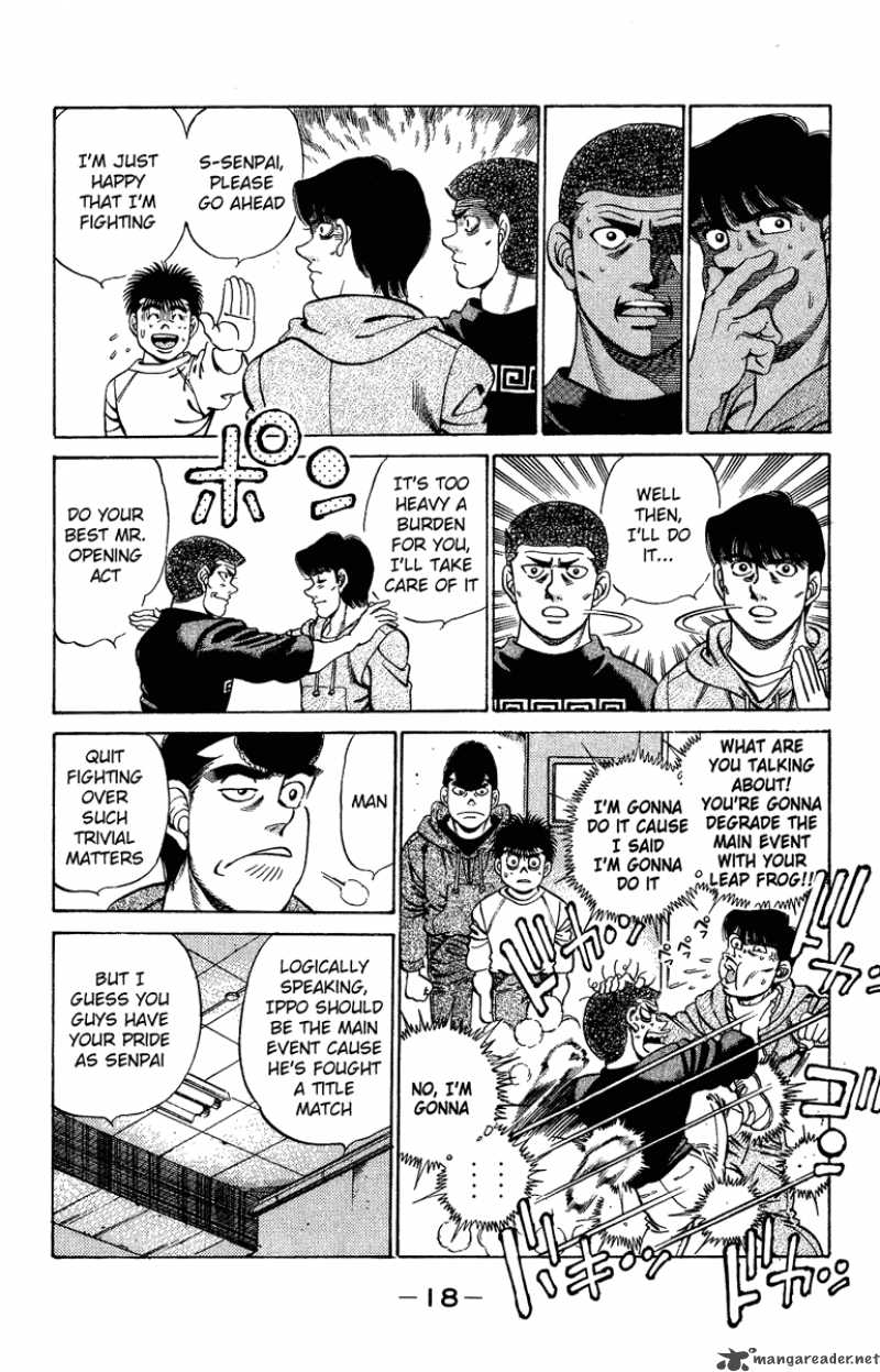 HAJIME NO IPPO Chapter 206 - Page 18