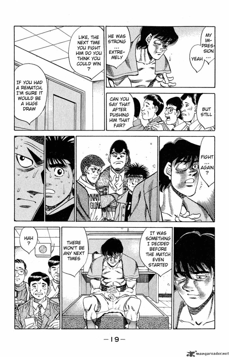 HAJIME NO IPPO Chapter 288 - Page 18