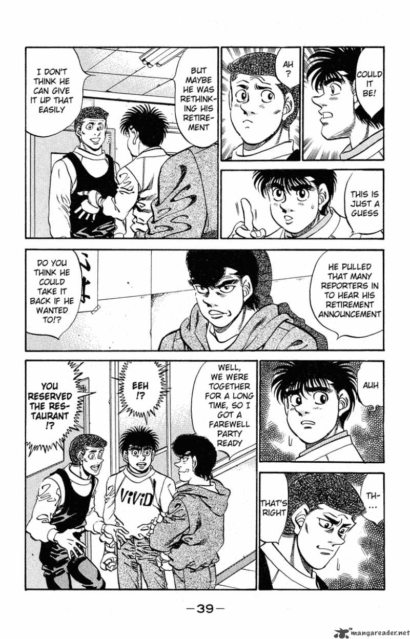 HAJIME NO IPPO Chapter 289 - Page 15
