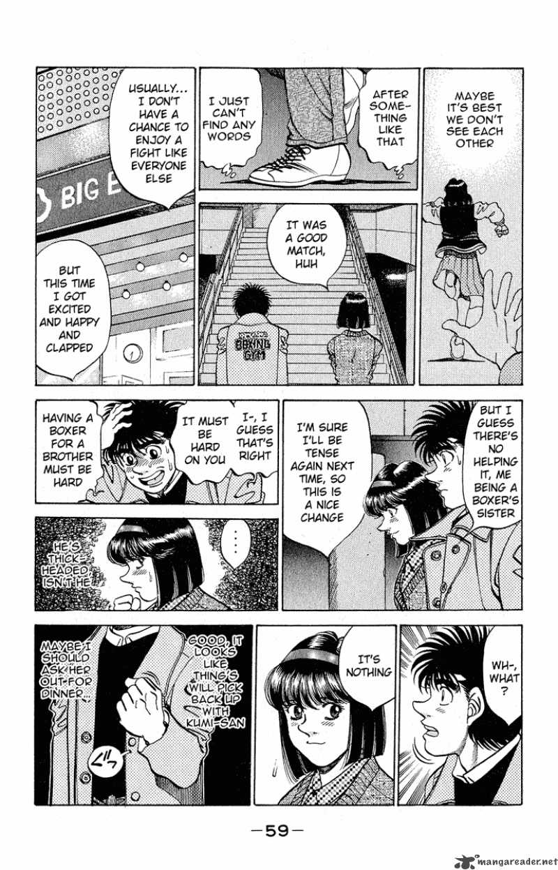 HAJIME NO IPPO Chapter 290 - Page 15