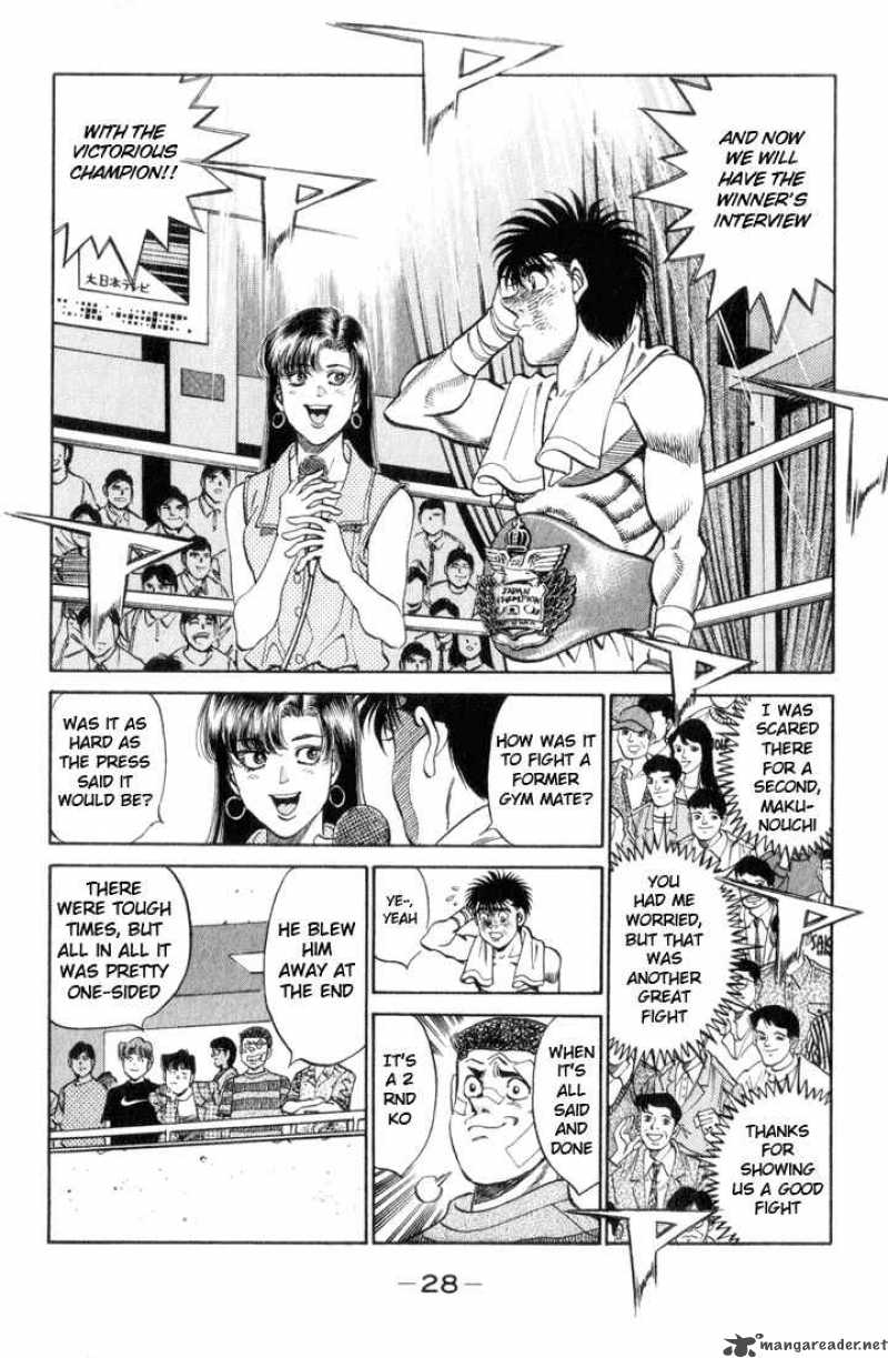 HAJIME NO IPPO Chapter 354 - Page 4