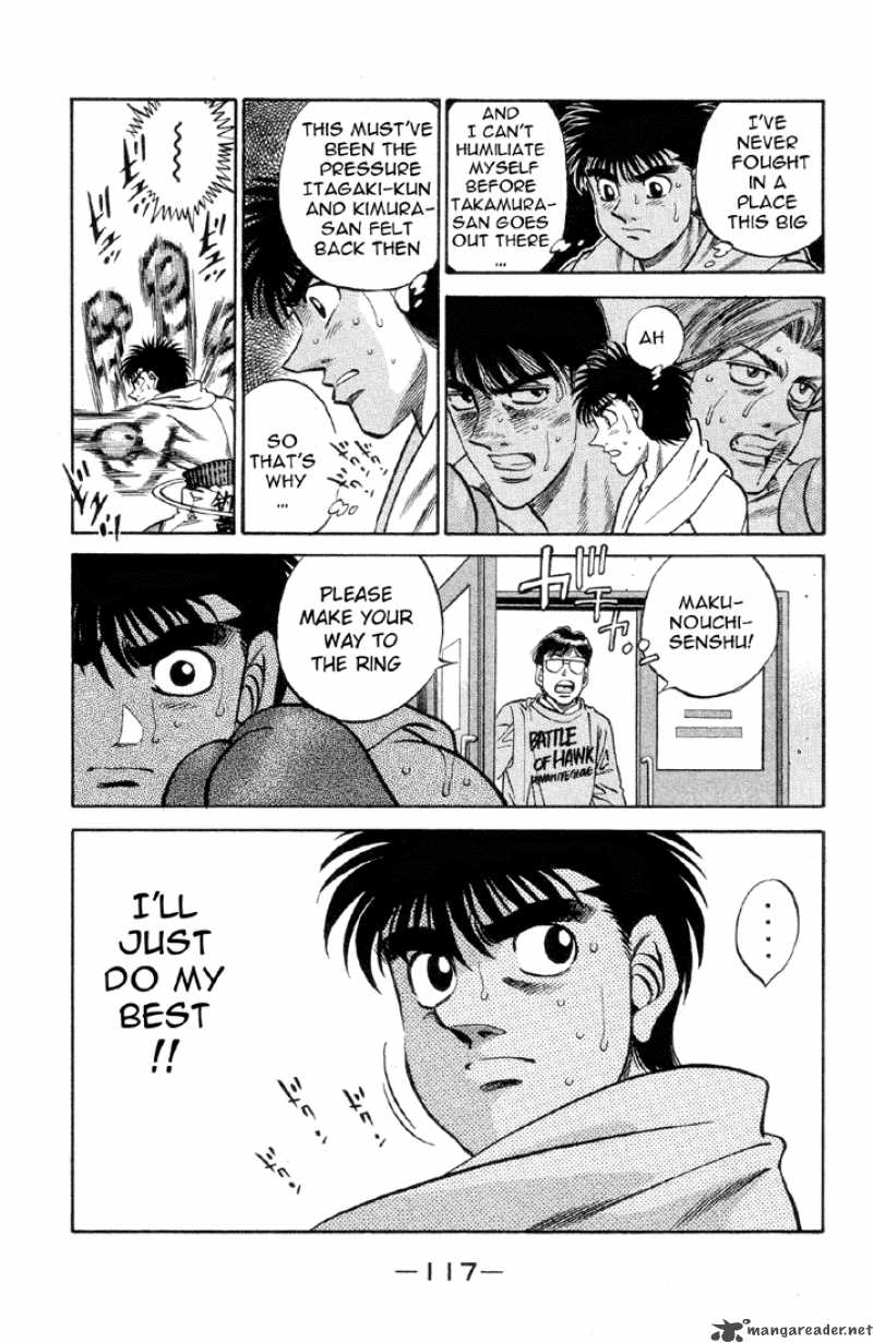 HAJIME NO IPPO Chapter 376 - Page 15