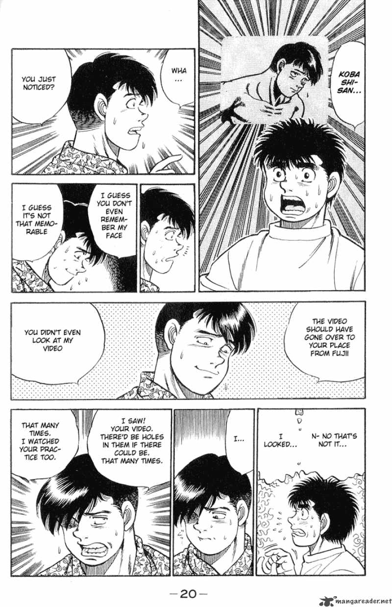 HAJIME NO IPPO Chapter 43 - Page 19