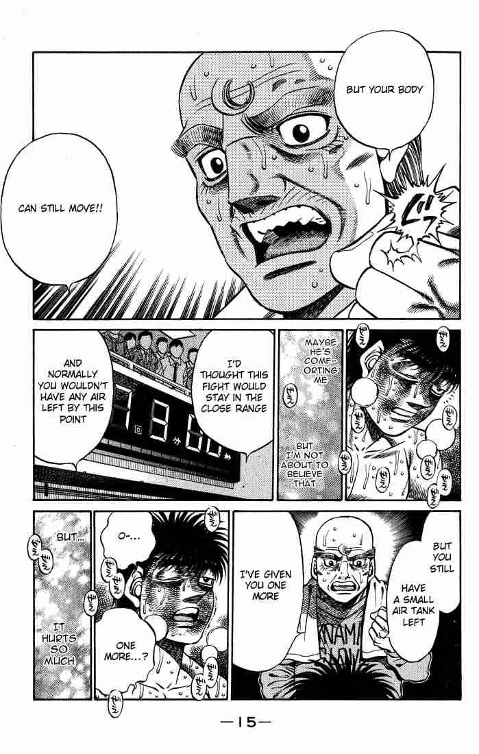 HAJIME NO IPPO Chapter 434 - Page 15