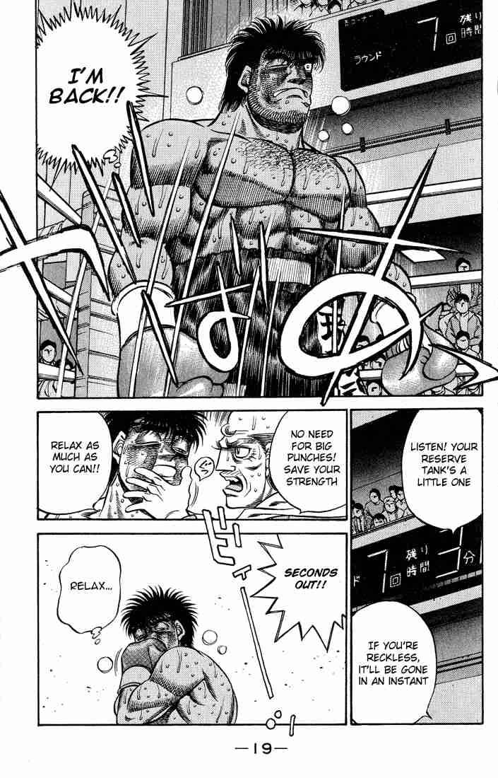 HAJIME NO IPPO Chapter 434 - Page 19