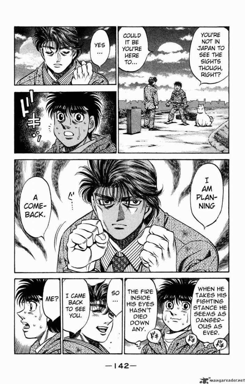 HAJIME NO IPPO Chapter 470 - Page 4