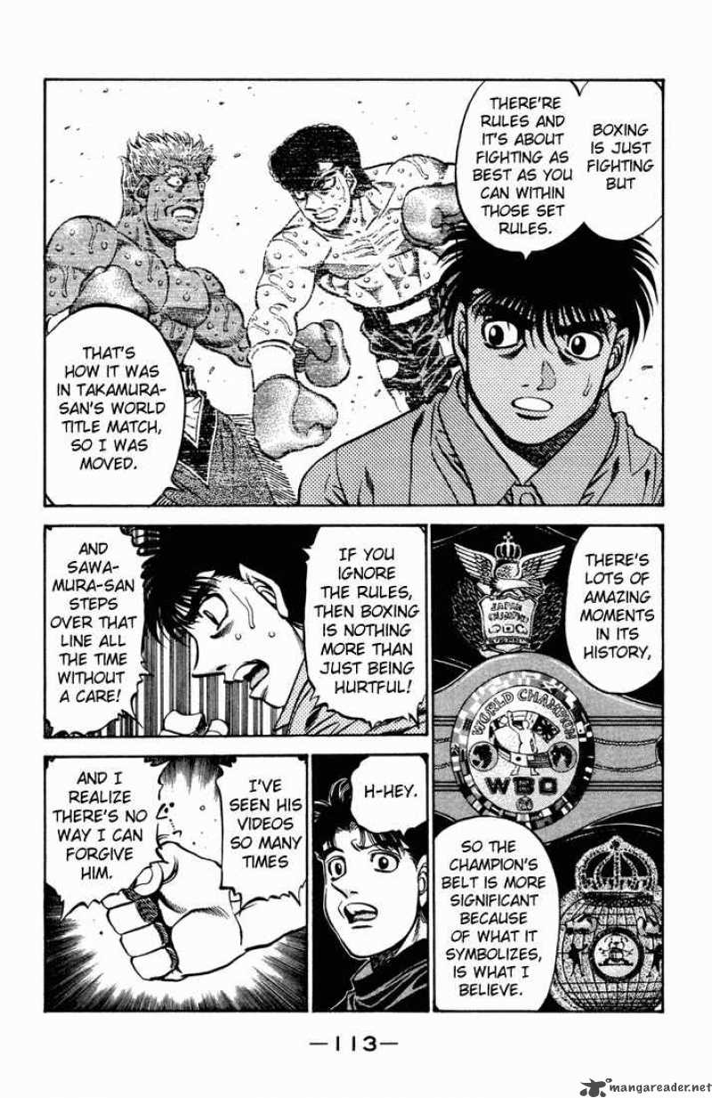 HAJIME NO IPPO Chapter 478 - Page 11
